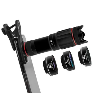 4 1 Smartphone Camera Lens Kit Fisheye