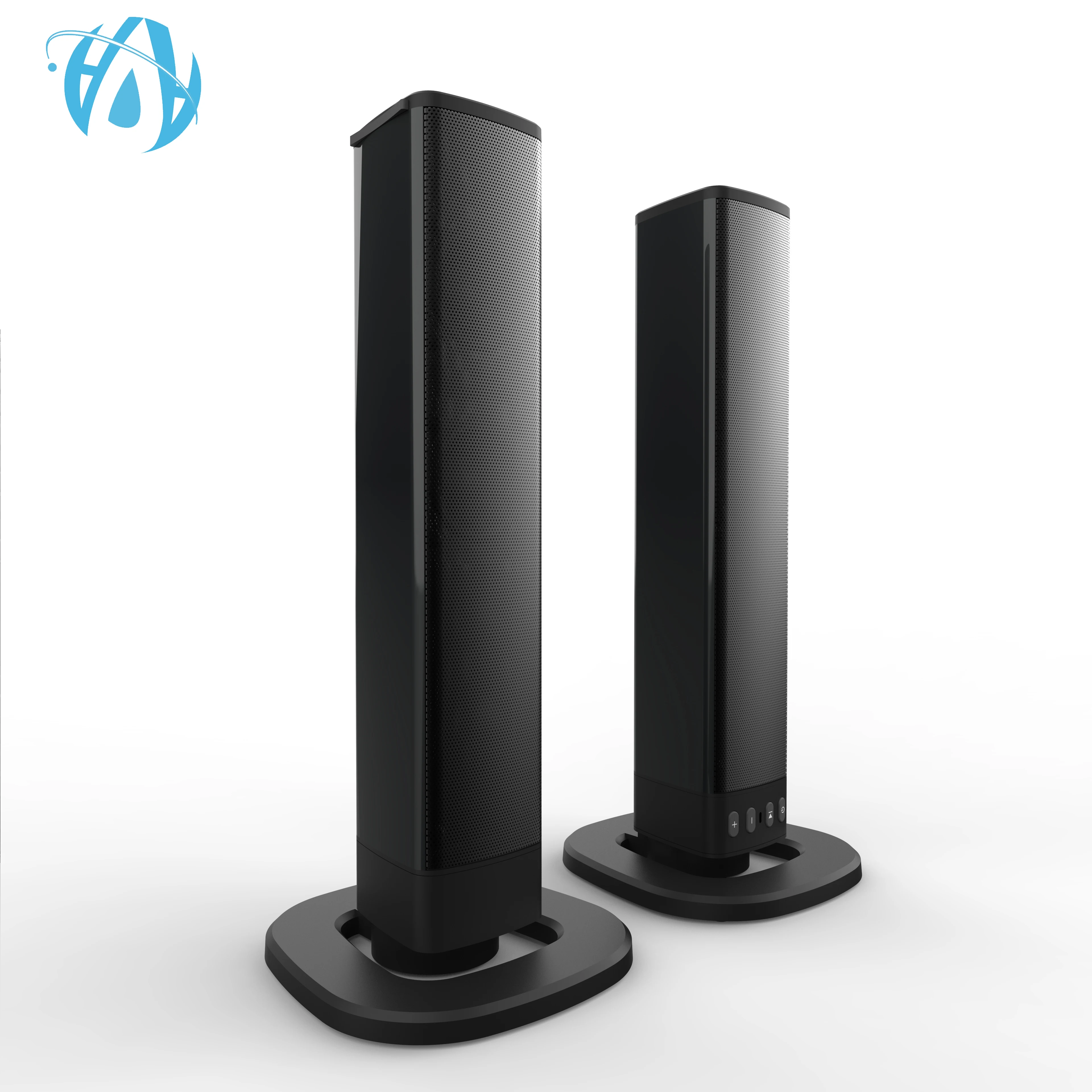 

High Quality True Wireless 3D Surround Bass Detachable Soundbar Bluetooth 20W Wireless Portable 4 Speakers Home Theatre Soundbar
