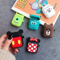 

For AirPods Silicone Headphones Cases Cartoon Covers