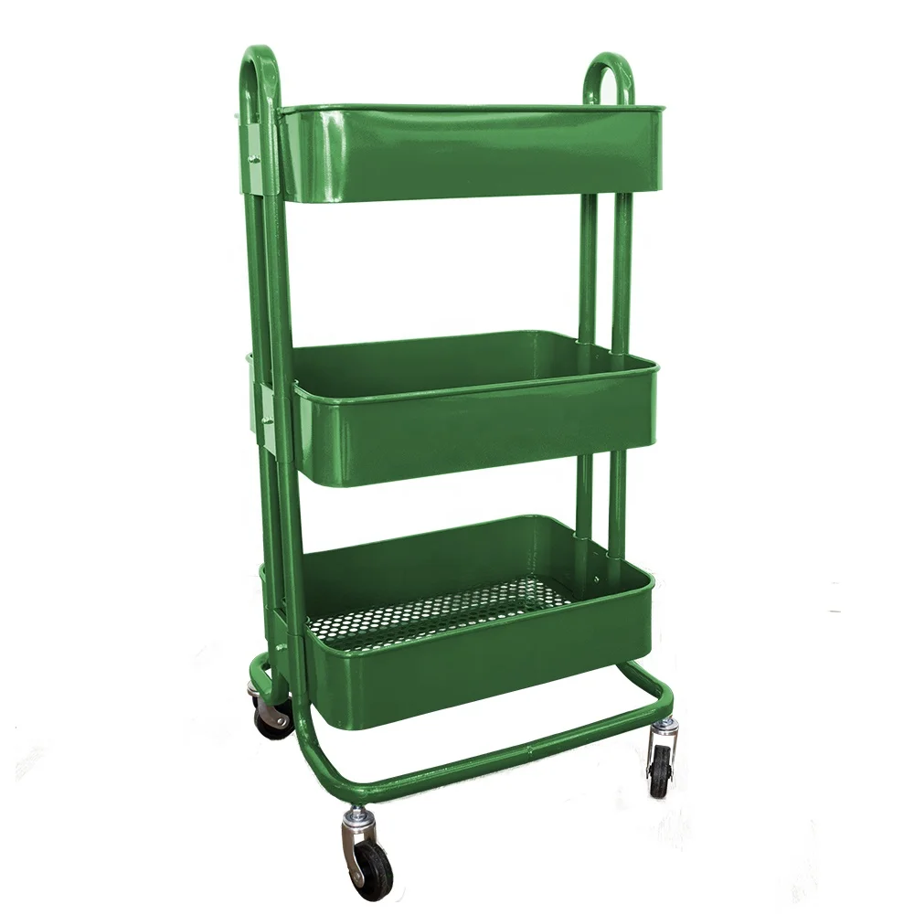 
Mobile kitchen storage cart 
