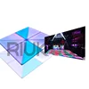Decoration stage used for night club sale Colourful portable dance floor led with Ray effect