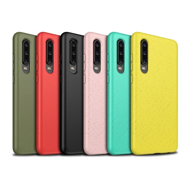 

new trending environmental high quality tpu case for huawei p30 pro case, Black,pink,red,yellow,army green,mint