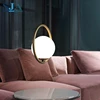Chrome or gold pendant lamp modern living room bar decoration glass bubble chandelier