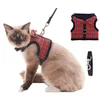 Pet Supplies Dog 2019 Low MOQ Bulk Wholesale Factory Luxury Cat Harness No Pull with Bowtie Strips