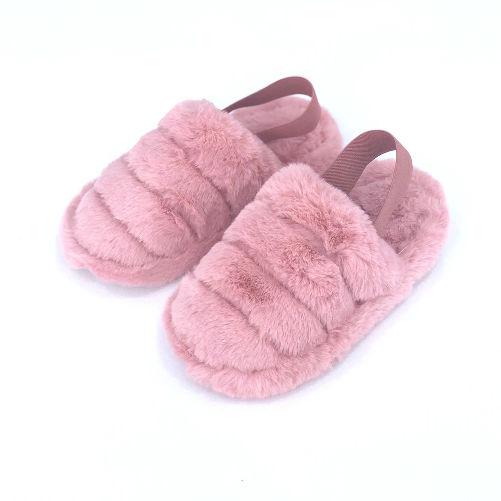 Latest Luxury Slippers Comfort Well Made Faux Fur House Slippers