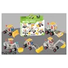 engineering Vehicle Construction intelligence model assembly toy diy building block car alloy for kids