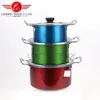 high quality 5pcs stainless steel insulated casseroles hot cooking pot set