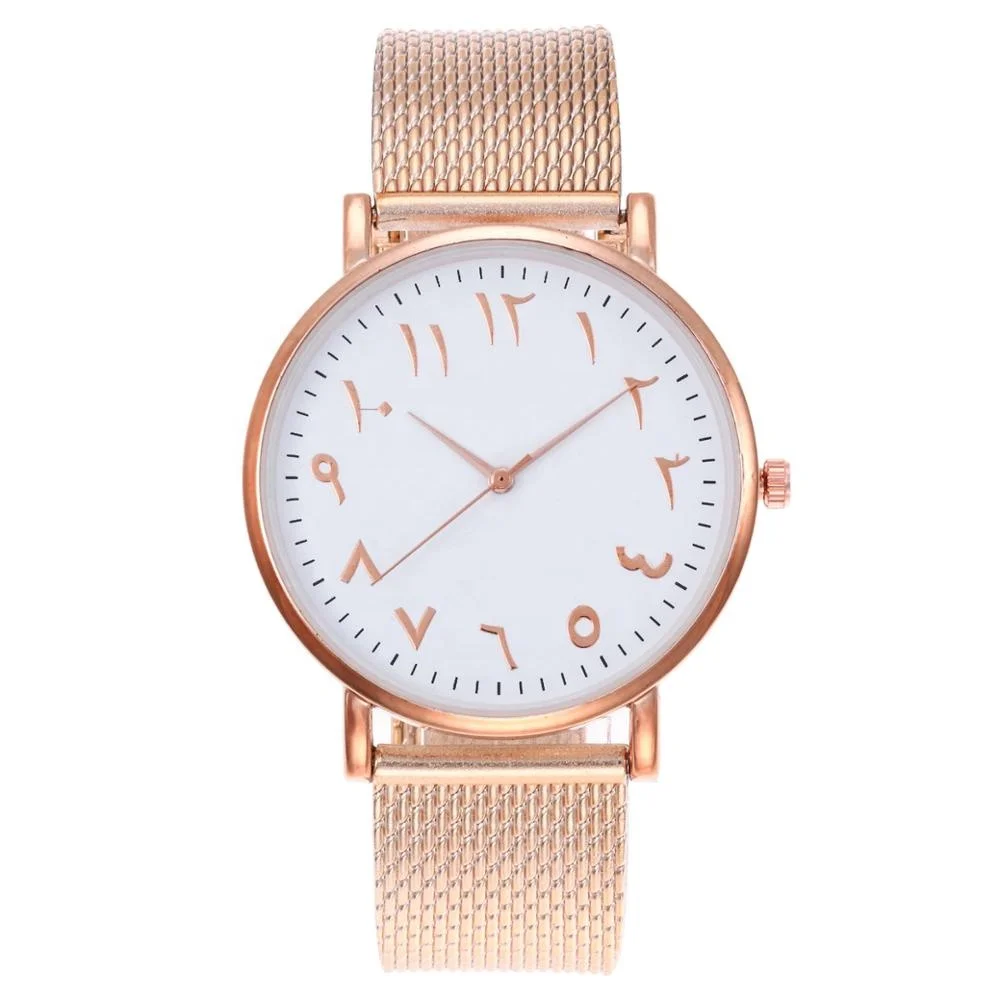 

Unisex Wrist watches made in China Wholesale Arabic number watch, Multiple colors