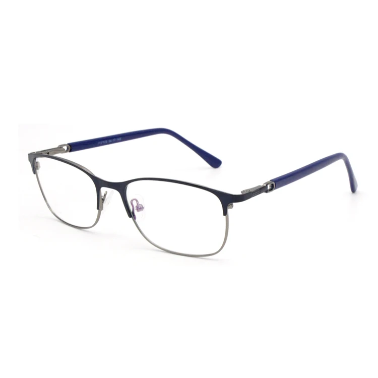 

Custom size shape metal Optical eyeglass Frame cyxus blue light blocking cheap metal glasses frame, Custom colors