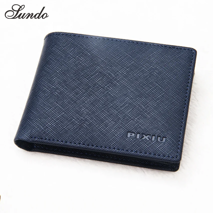 

Customized genuine leather RFID blocking wallet for men, Blue,brown,black(customized)
