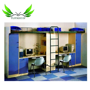 child bed with study table