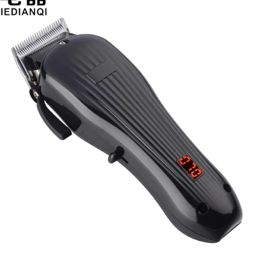 

Professional LCD display USB Rechargeable haircut beard clipper cordless Electric hair clipper