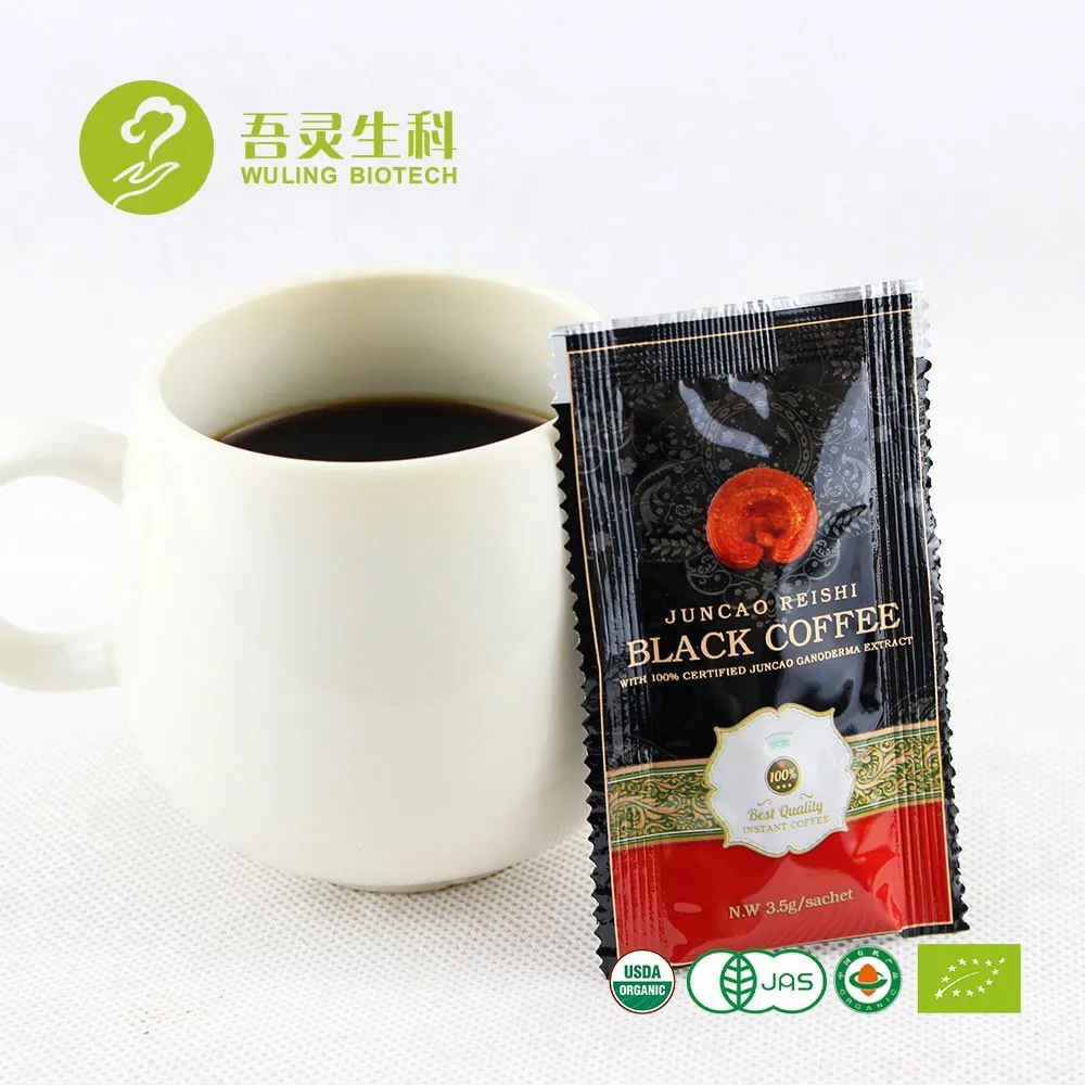 
Free Sample Ganoderma Lucidum Powder Instant Coffee with private label 