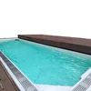 Factory Supply 8*3 Meters extra-long Luxury Swimming Pool Endless Massage Spa Pool