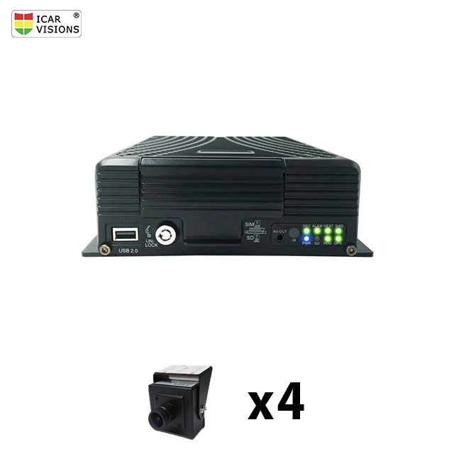
8CH 3G Mobile DVR for Truck Fleet Vehicle Remote Viewing Surveillance 