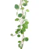 Cross Border New Product High Quality Artificial Eucalyptus Leaf for Home Garland Decoration