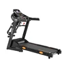 2019 Lifting Function Heart Rate Sensor Massage Belt 7-inch Color Screen Motorized Treadmill