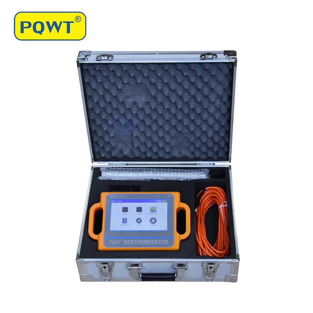 

Newest!! hottest high accuracy automatic mapping detection machine to drill underground water detector PQWT-S300 150M/300M depth