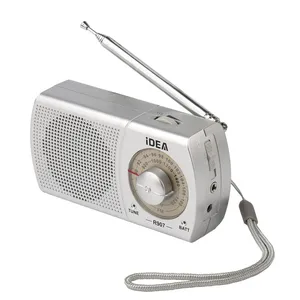 Portable Pocket FM Mini Radio Tuner Earphone