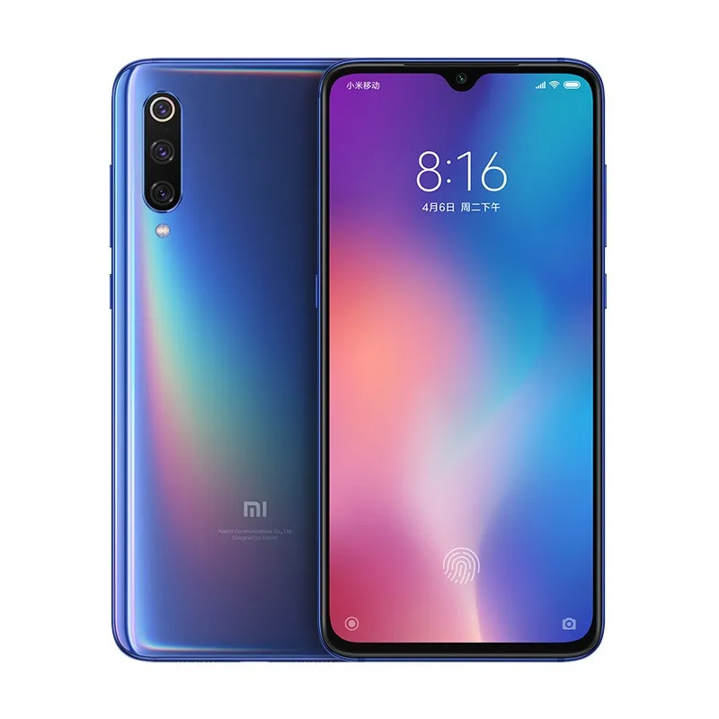 

Xiaomi mobile phone mi 9 ,Global Version Xiaomi Mi 9 6+64GB Xiaomi Phone Mi9, Deep gray;blue;puple