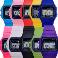 

F-91W Sports Electronic Watches Multi-function Ultra-thin Night Light Alarm Clock Children's Electronic Watches