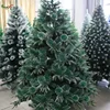 Premium mixed Christmas tree 2.4m PE with pine needles xmas tree