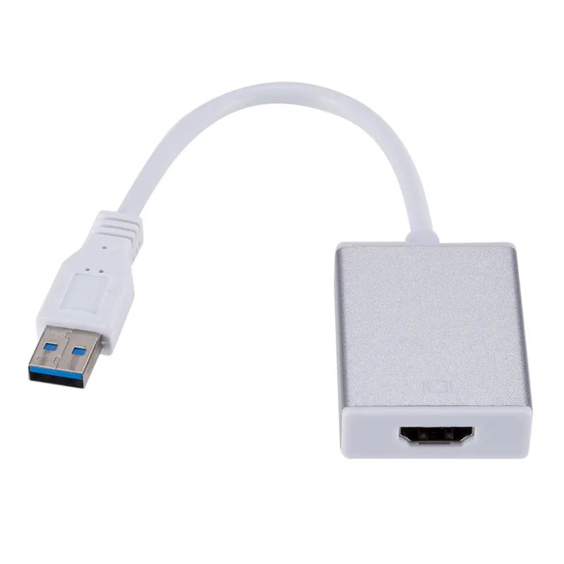 

Free Shipping USB 3.0 to HDMI HD 1080P HDTV Audio Video Adapter Converter Cable for Windows 7/8/10