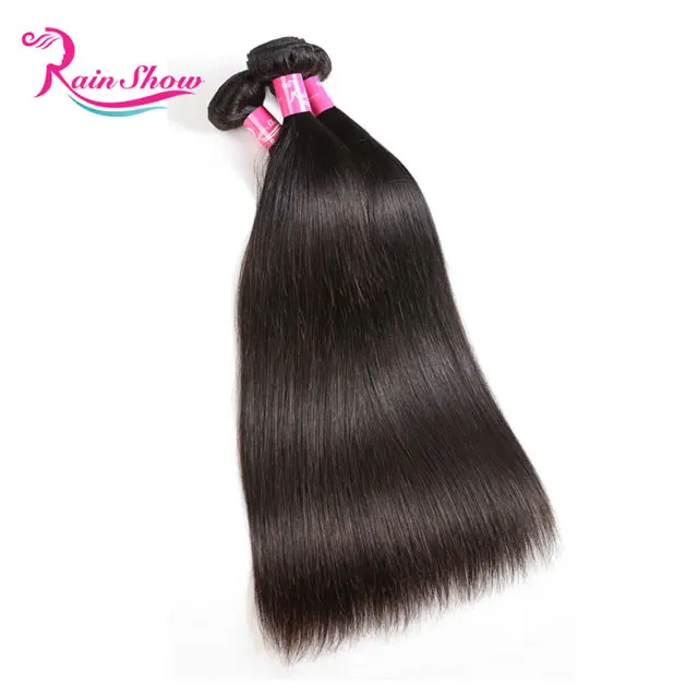 

Wholesale Hair Extensions 100% Humain Hair Straight Peruvian Hair with Closure