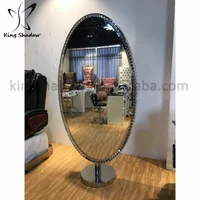 

Kingshadow double sided salon styling station mirror station for beauty salon