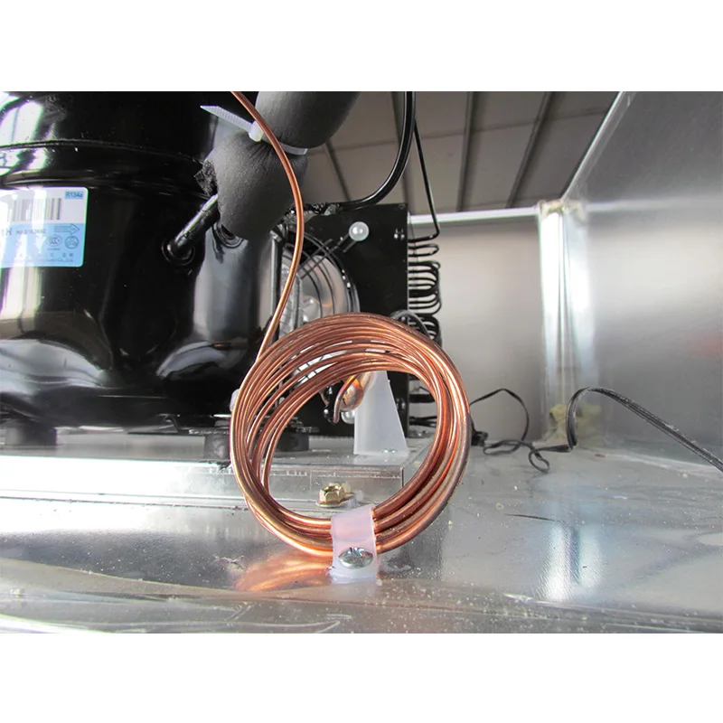 
Commercial vegetable Refrigerator 4 Doors Stainless Steel freezer for seafood & meat 