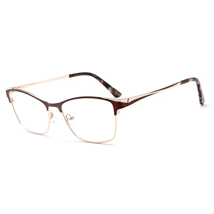 

Metal Optical Glasses Eyeglass Frames For Women, Black.brown.red.blue.purple