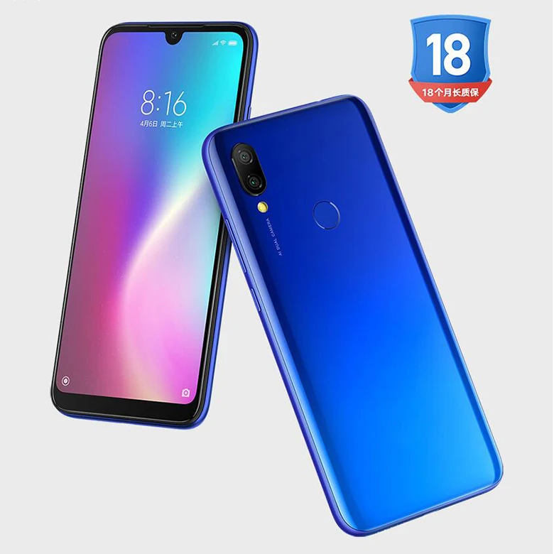 

In stock] Baolan R7 big screen smart 12 million pixels 3+32G new cell phone, Black;blue;red