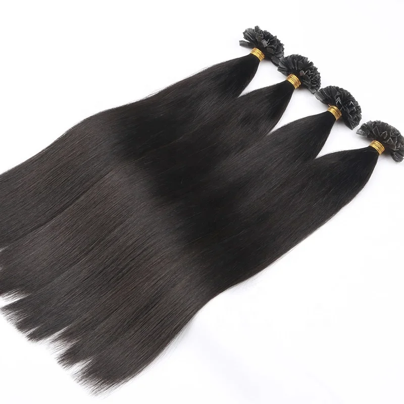 

v tip Hair Extensions Top Quality Double Drawn Weft