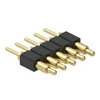 China Spring Loaded Connector Manufacturer OEM Precision Magnetic Charger Pogo Pin Right Angle