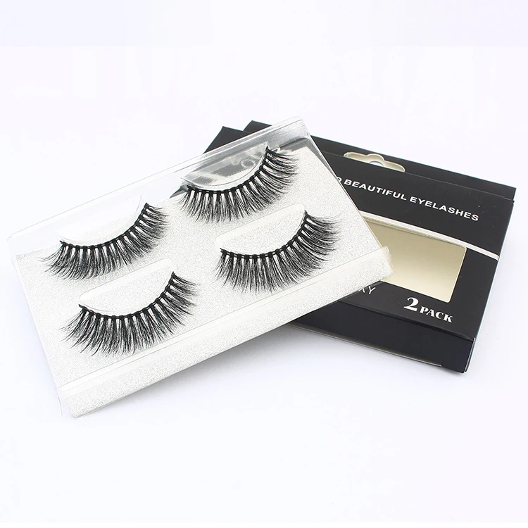 

Private Label 3D Faux Mink Eyelashes, Black