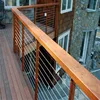 High precision stainless steel rod railing/post railing handrail