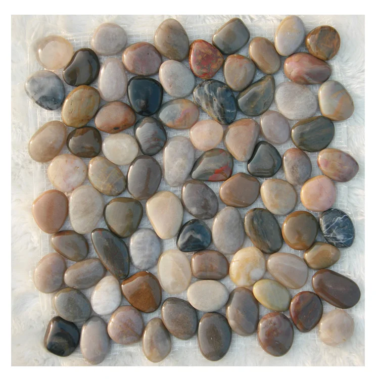 Vietnam Colored Cobblestone Texture Ceramic Tile 300x300 Ceramic