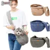 Hot Selling Cat Dog Shoulder Bag Soft Canvas Retro Fashion Design Pet Cat Dog Carrier Bag