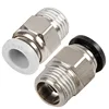 PC straight copper quick connect tube air fittings one touch pneumatic fittings connecting pneumatic fittings