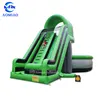 Safe super free fall jumping inflatable slide with inflatable jumping bag