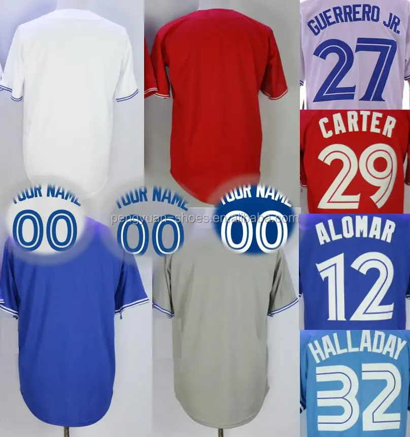 Best Quality Custom Your Name Number Logo  Team Style Embroidered Baseball Jersey