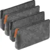 Unionpromo Custom size and logo felt pouch felt zipper bag felt pencil case 2mm or 3mm felt pen case