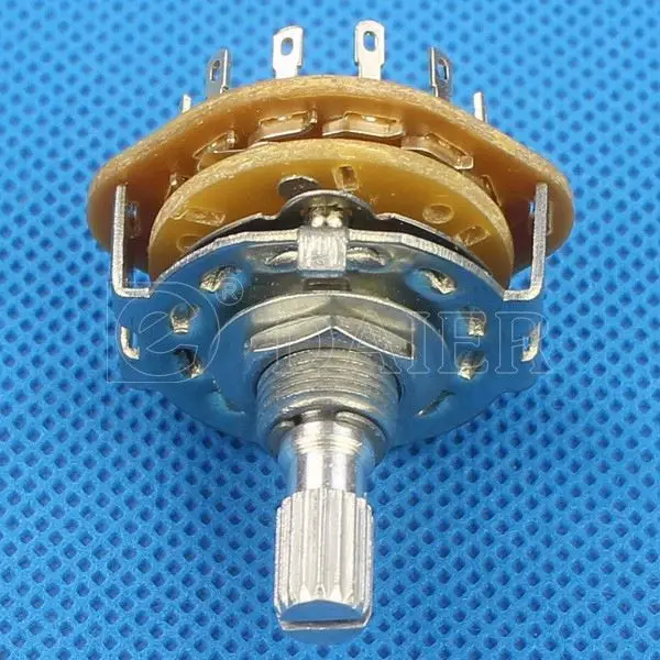 
2 Pole 5 Position Rotary Switch 