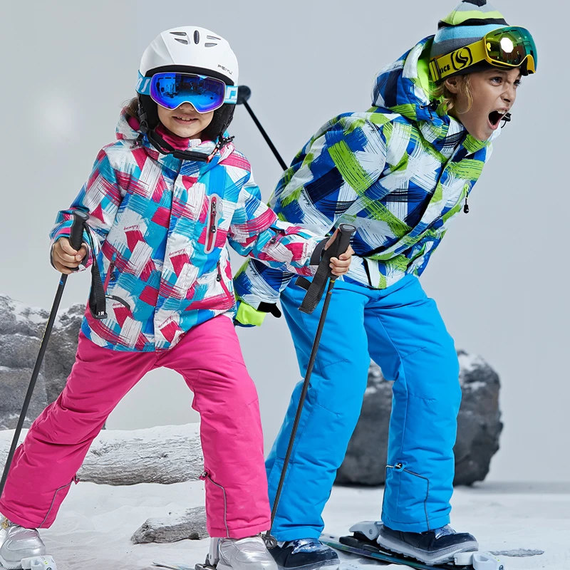 

boy's ski jacket ski pant children ski suit, Picture