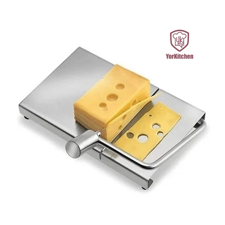 

Stainless Steel Cheese and Food Slicer with Board