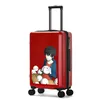2019INS fashion personal custom-made trolley case, to create a trend of retro personal custom computer suitcase