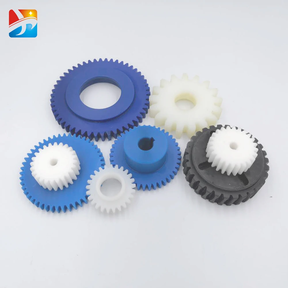 
Custom Precision machining Drawing processing Excellent nylon plastic worm gear 