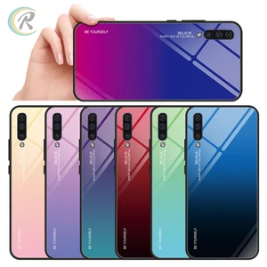 Phone case 2019 for samsung a20 case for samsung a50 glass case