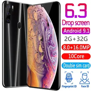 6.3 Inch Dual SIM Smartphone Face Recognition Large Battery