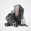 High volume centrifugal fan for air supply of industrial rotary kilns